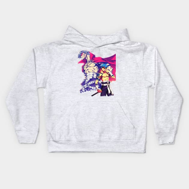 Row row, fight the power !! Kids Hoodie by --